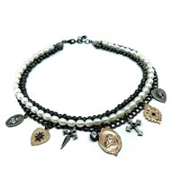 Collana Sacramore Firenze Donna in Argento Perla CL 4266 - CL 4266